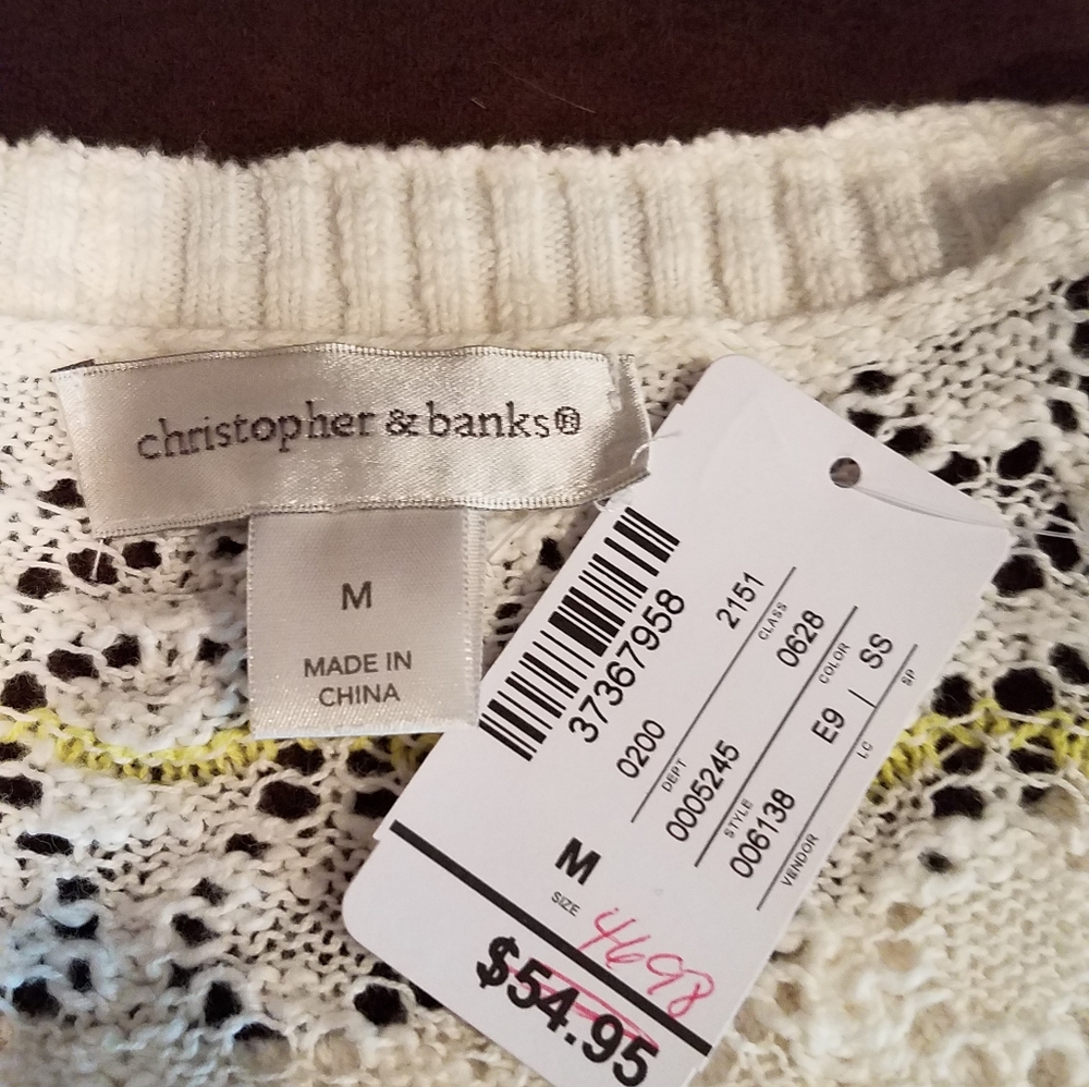 Cristopher & Banks thin sweater - Picture 8 of 8